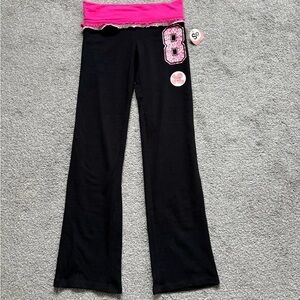 Low rise flared leggings